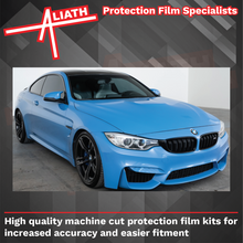BMW 4-Series / M4 (Type F32 F33) 2013-2020,  Rear QTR Arch & Sill BLACK TEXTURED Paint Protection