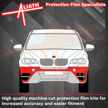 BMW X5 (E70) 2010-14, Front Bumper CLEAR Paint Protection