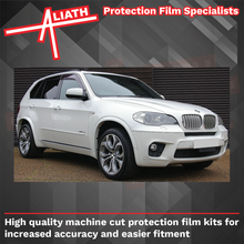 BMW X5 M-Sport (E70) 2006-13, Rear arch sections CLEAR Stone Protection