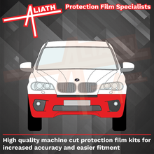 BMW X5 M-Sport (E70) 2010-14, Front Bumper CLEAR Paint Protection