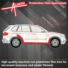 BMW X5 M (E70) 2006-14, Side Skirts & Arches CLEAR Paint Protection