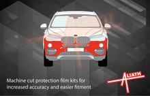 BMW X6 M-Sport (Type F16) 2015-2020, Front Bumper CLEAR Paint Protection
