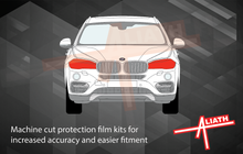 BMW X6 (Type F16) 2015-2020, Headlights CLEAR Paint Protection