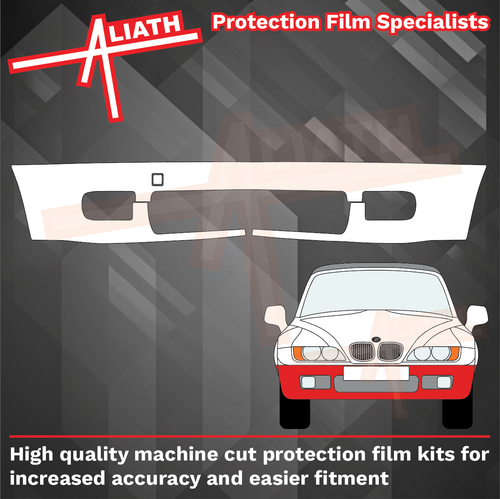 BMW Z3 (Type E36/7 / E36/8) 1995-2002 Front Bumper CLEAR Paint Protection