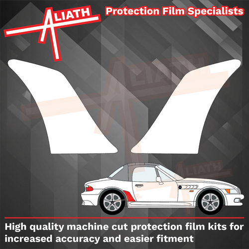 BMW Z3 (Type E36/7 / E36/8) 1995-2002, Rear QTR Arch CLEAR Paint Protection