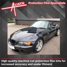 BMW Z3 (Type E36/7 / E36/8) 1995-2002 Door Mirror Caps CLEAR Paint Protection