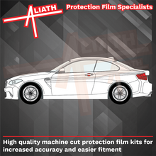 BMW 2-Series (228i, M235i) (Type F22) 2014-2021, Door Handle Cups CLEAR Paint Protection