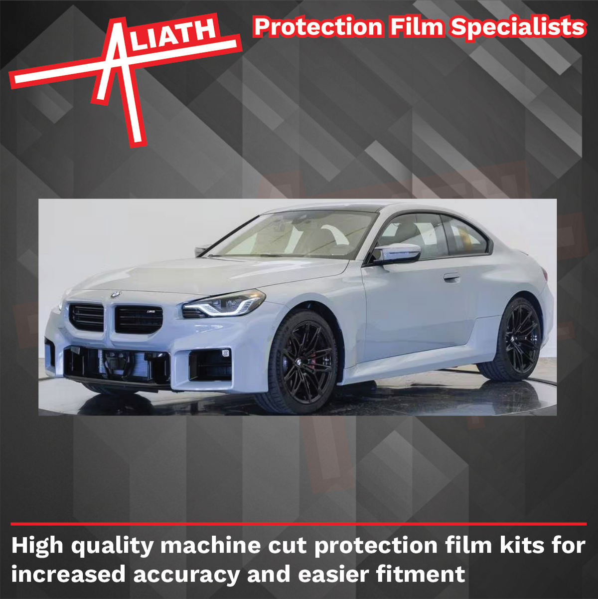 BMW 2-Series M2 (Type G87) 2022-, Side Sill Skirt Trims CLEAR Paint Protection