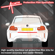BMW 2-Series (228i, M235i) (Type F22) 2014-2021, Rear Bumper Upper CLEAR Paint Protection