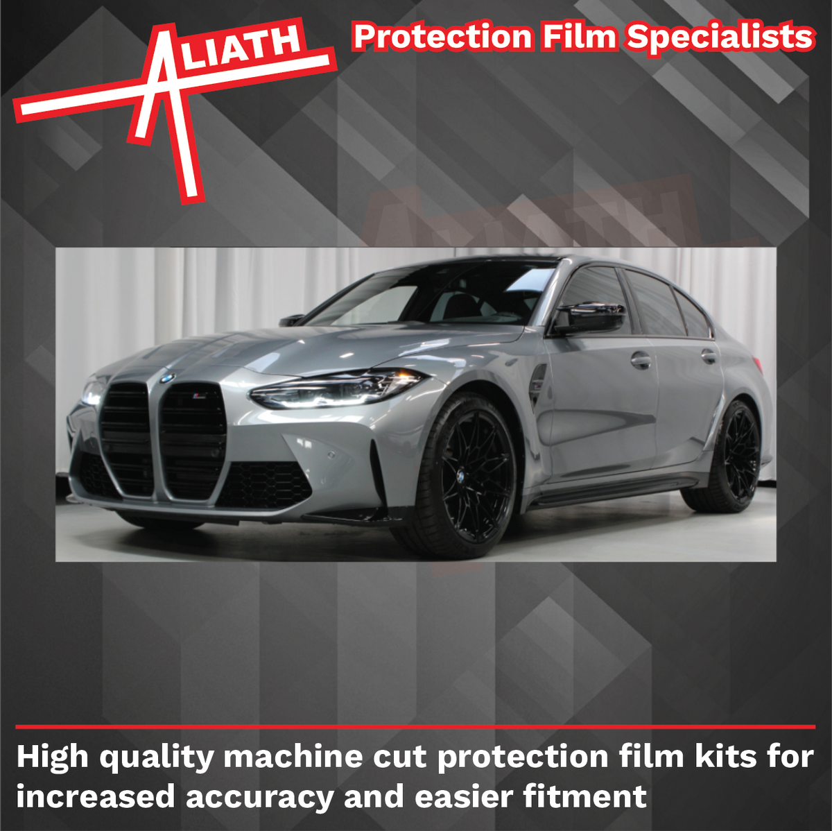 BMW M3 (Type G80) 2020-Present, Bonnet & Wings CLEAR Paint Protection