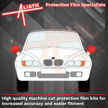 BMW Z3 (Type E36/7 / E36/8) 1995-2002 Door Mirror Caps CLEAR Paint Protection