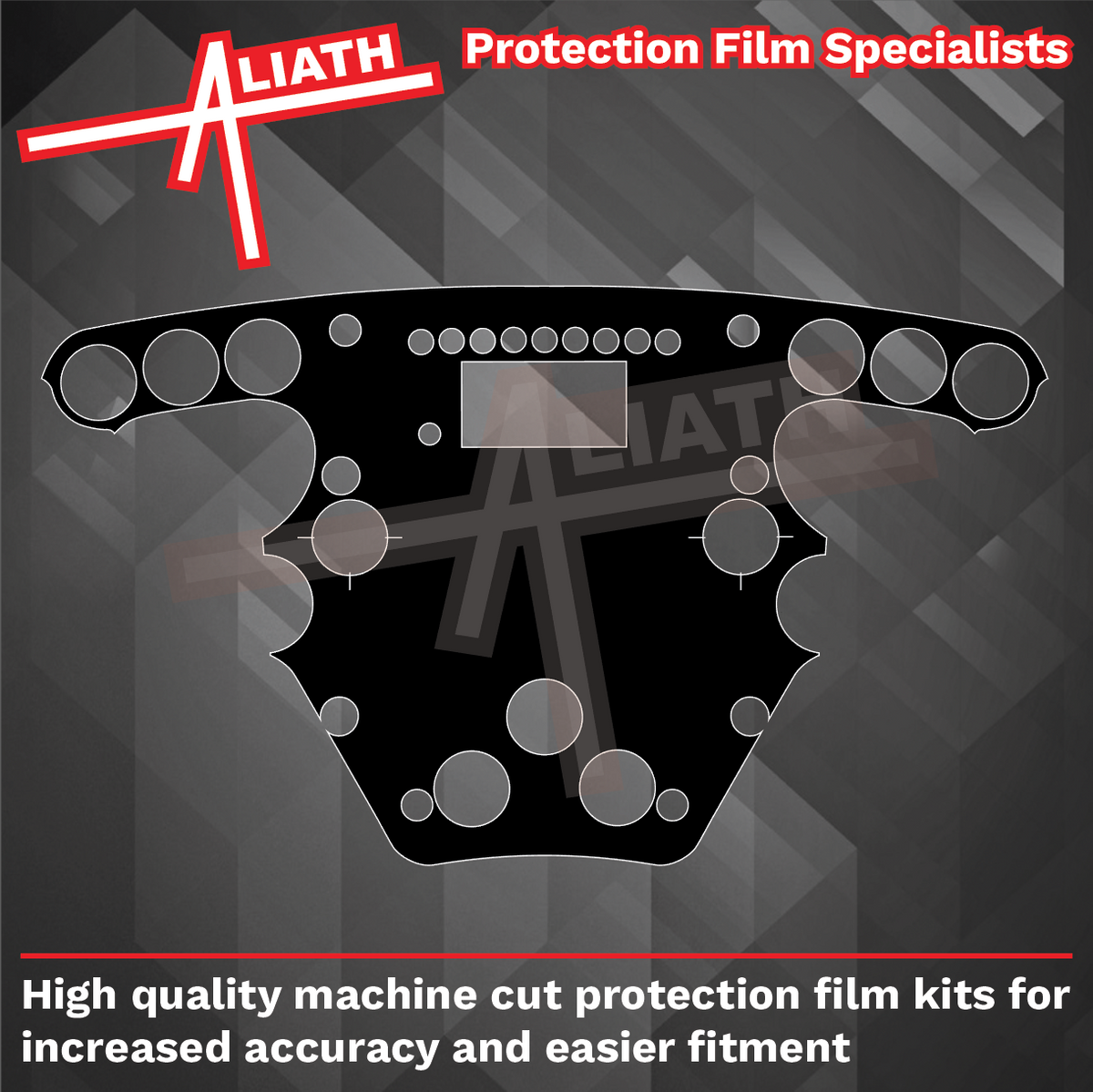 Fanatec Clubsport Formula F1 E-Sports Steering Wheel, CARBON FIBRE EFFECT Styling & Scratch Protection Kit