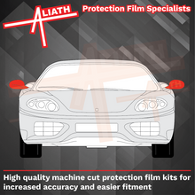 Ferrari 360 Modena 1999-2005, Door Mirror Covers CLEAR Paint Protection