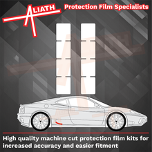 Ferrari 360 Modena 1999-2005, Sill Skirt Vent Edges Set CLEAR Paint Protection