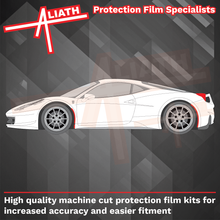 Ferrari 458 Italia 2009-2015, Arch Edge OE Style CLEAR Paint Protection
