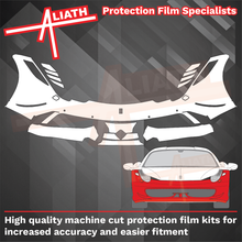 Ferrari 458 Speciale 2009-2015, Front Bumper CLEAR Paint Protection