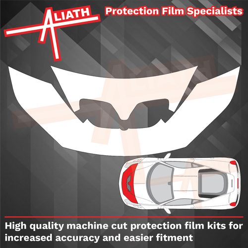 Ferrari 458 Speciale 2009-2015, Bonnet Front Nose Sections CLEAR Paint Protection