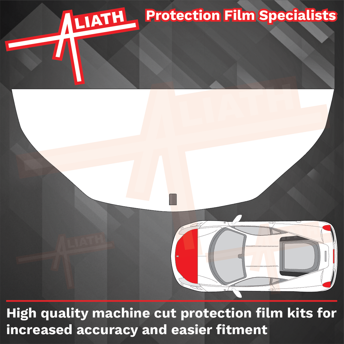 Ferrari 458 Italia 2009-2015, Bonnet Front CLEAR Paint Protection