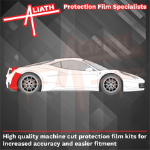 Ferrari 458 Italia 2009-2015, Rear Bumper Side Section CLEAR Paint Protection