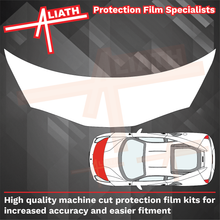 Ferrari 488 GTB / Spider 2015-2019, Bonnet Front Section CLEAR Paint Protection