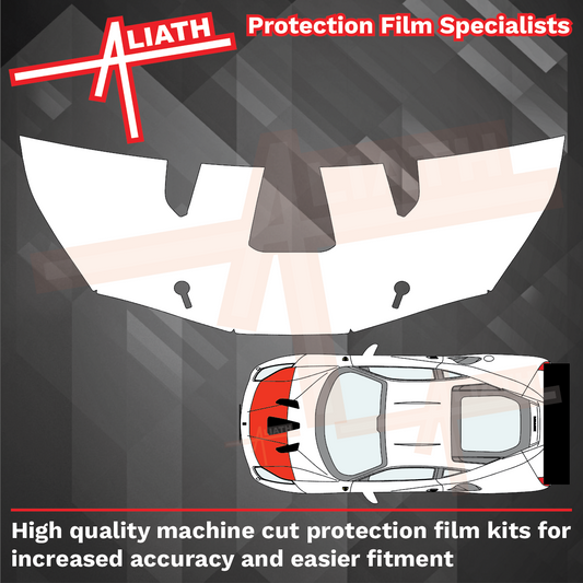 Ferrari 488 Challenge 2015-2019, Bonnet Nose CLEAR Paint Protection