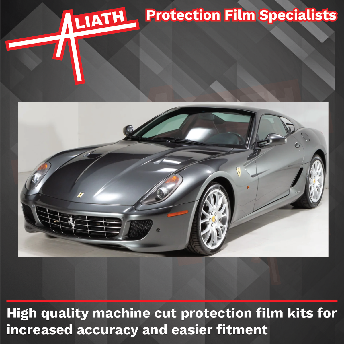 Ferrari 599 Fiorano 2006-2012, OE Style Arch Edge CLEAR Paint Protection