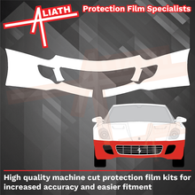 Ferrari 599 (GTB) 2006-2012, Front Bumper CLEAR Paint Protection