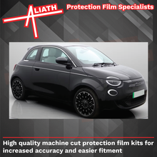 Fiat 500E 2020-Present, Side Sill Skirt Panels CLEAR Paint Protection