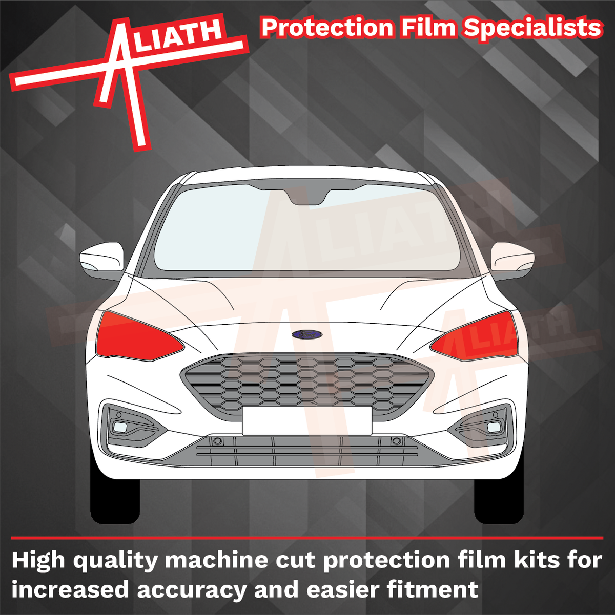 Ford Focus (MK4) 2019-Present, Headlights CLEAR Stone Protection