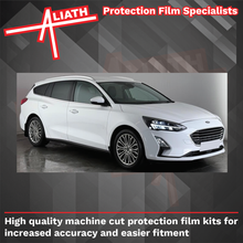 Ford Focus Estate (MK4) 2019-Present, Rear Bumper Upper BLACK Paint Protection