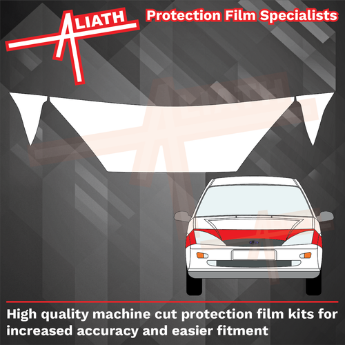 Ford Focus RS MK1 (2002-2005), Bonnet & Wings Front CLEAR Paint Protection