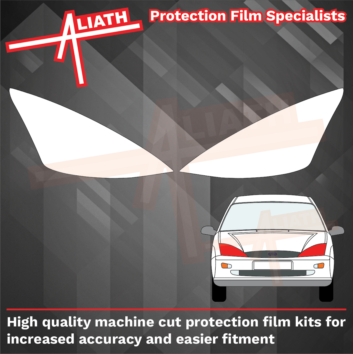 Ford Focus MK1 (1998-2003), Headlights CLEAR Stone Protection