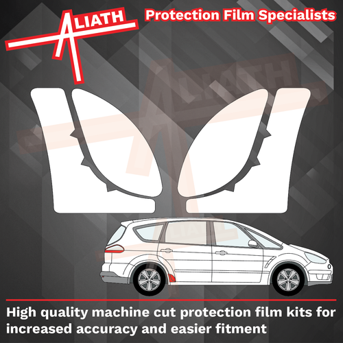 Ford S-Max (2006-2014), Rear QTR Panel & Door Arch CLEAR Paint Protection
