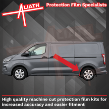 Ford Transit Custom 2023-Present, OE Style Rear Side Panel Arch CLEAR Paint Protection