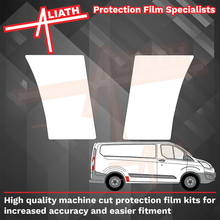 Ford Transit Custom (MK4) 2014-2023, OE Style Rear Side Panel Arch CLEAR Paint Protection
