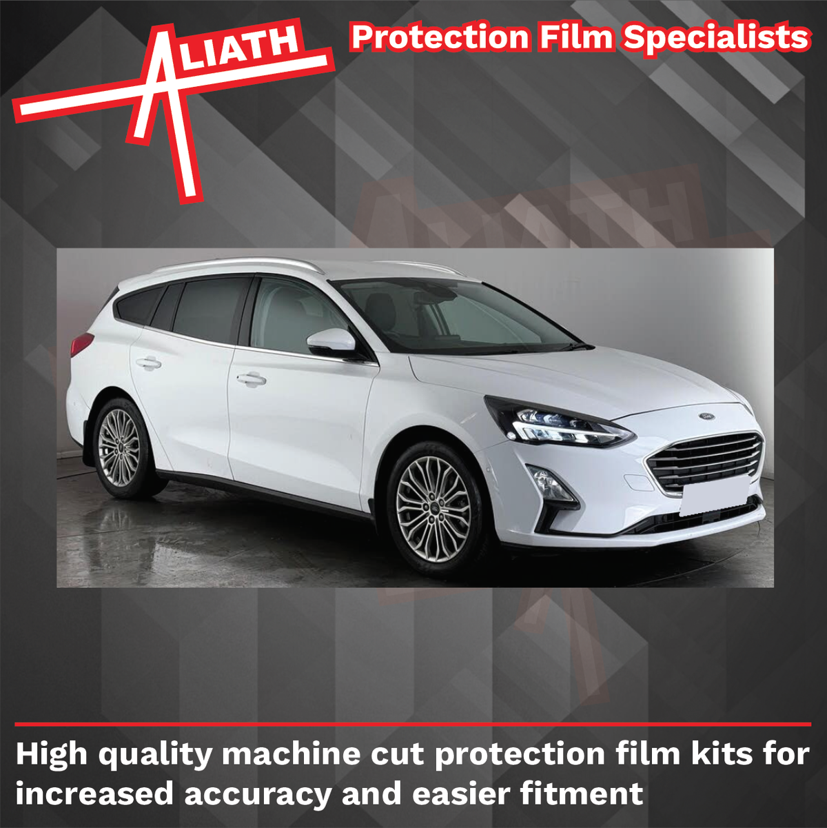 Ford Focus Estate (MK4) 2019-Present, Rear Bumper Upper CLEAR Paint Protection