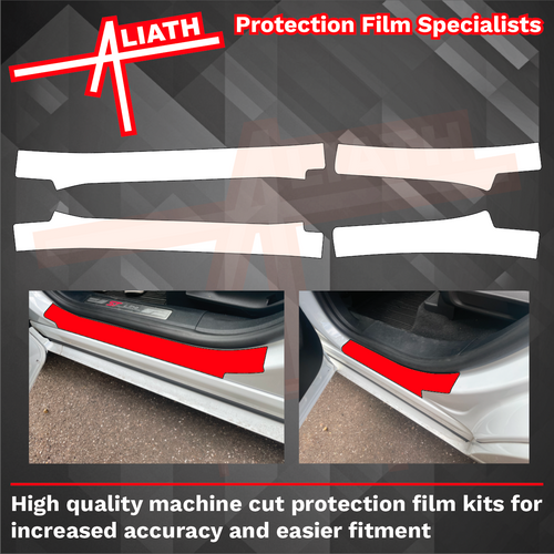 Ford Kuga (MK3) 2019-Present, Door Sill Steps CLEAR Paint Protection