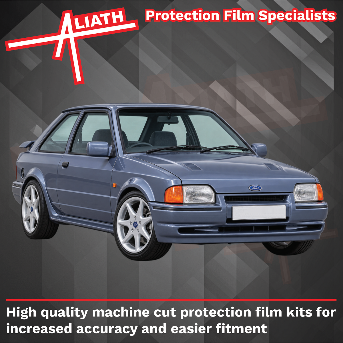 Ford Escort Mk4 (1986-1990), Headlights CLEAR Stone Protection