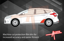 Ford Focus (Mk3) 2011-Present, Rear QTR / Wing Arch CLEAR Paint Protection