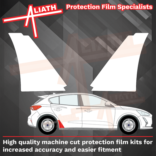 Ford Focus (MK4) 2019-Present, Rear Arches CLEAR Paint Protection