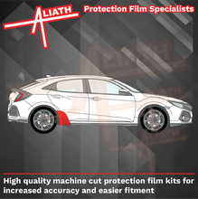 Honda Civic Type R (FK8) 2017-2021, Rear Skirt Arches CLEAR Paint Protection