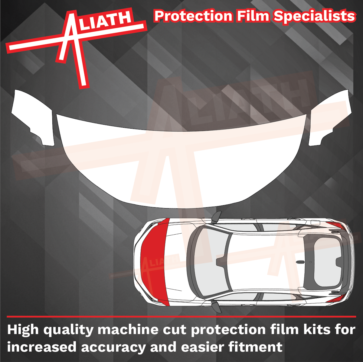 Honda Civic (FL5) 2022-Present, Bonnet & Wings CLEAR Paint Protection