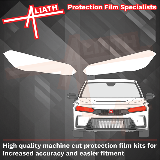 Honda Civic (FL5) 2022-Present, Headlights CLEAR Paint Protection