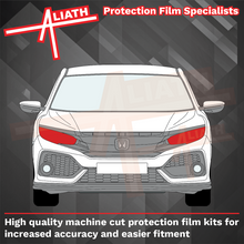 Honda Civic (FK8) 2017-2021, Headlights CLEAR Stone Protection