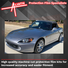 Honda S2000 1999-2009, Rear Bumper Upper BLACK Paint Protection