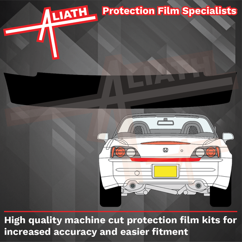 Honda S2000 1999-2009, Rear Bumper Upper CARBON EFFECT Paint Protection