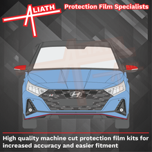 Hyundai i20 & i20N 2020-Present, Door Mirror Caps CLEAR Paint Protection