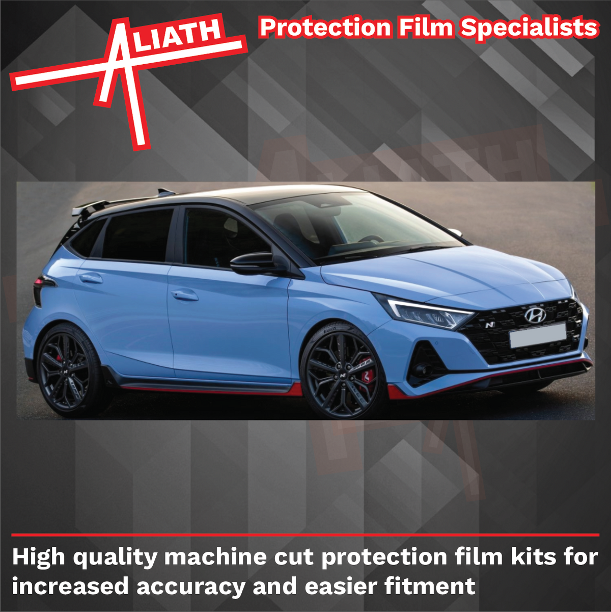 Hyundai i20 & i20N 2020-Present, A-Pillars CLEAR Paint Protection