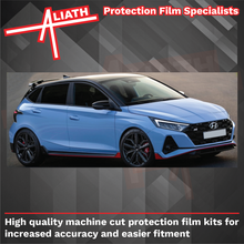 Hyundai i20N 2020-Present, Rear Bumper Arches CLEAR Paint Protection