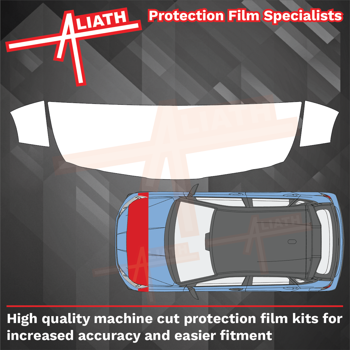 Hyundai i20 & i20N 2020-Present, Bonnet & Wings CLEAR Paint Protection